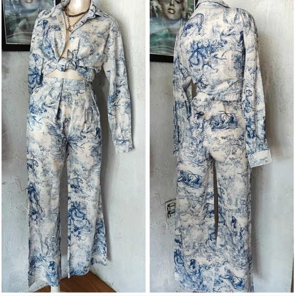 Resort Wear Pants Set - Picture 4 of 8